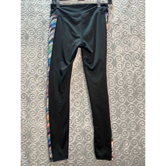 Live Love Dream Medium Leggings Black Athletic Activewear Multicolor - Picture 7 of 7